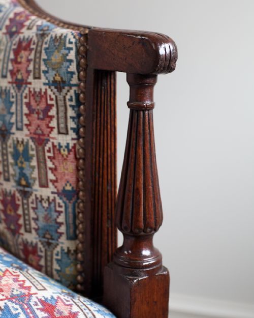 GEORGE III MAHOGANY TUB ARMCHAIR - ADDITIONAL PHOTO 5