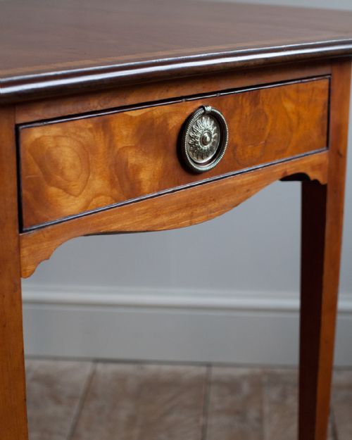 GEORGE III SATINWOOD PEMBROKE TABLE - ADDITIONAL PHOTO 4
