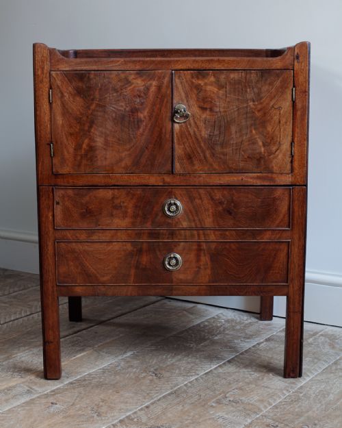 GEORGE III TRAY TOP COMMODE - ADDITIONAL PHOTO 1