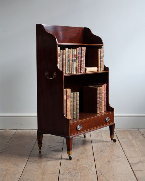GEORGE III WATERFALL BOOKCASE - ADDITIONAL PHOTO 2
