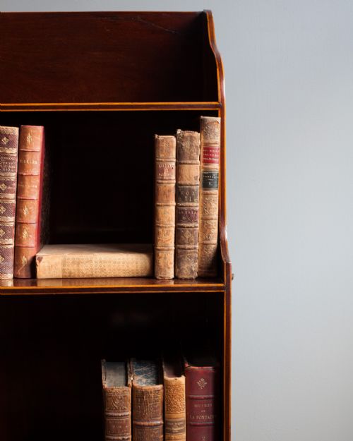 GEORGE III WATERFALL BOOKCASE - ADDITIONAL PHOTO 4