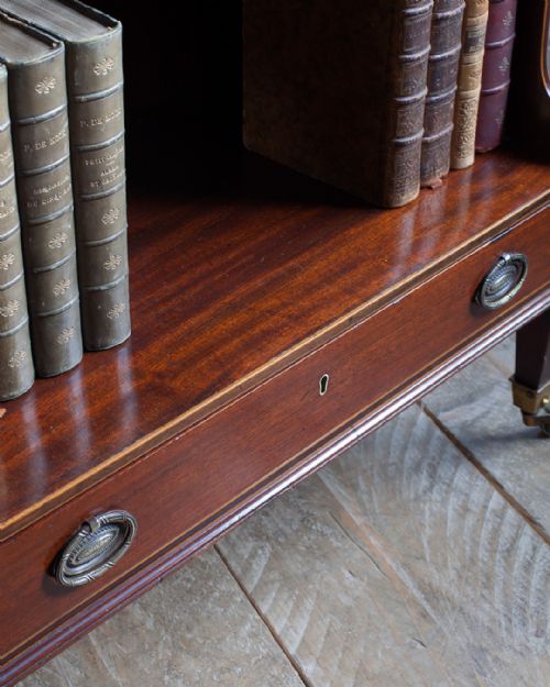 GEORGE III WATERFALL BOOKCASE - ADDITIONAL PHOTO 5