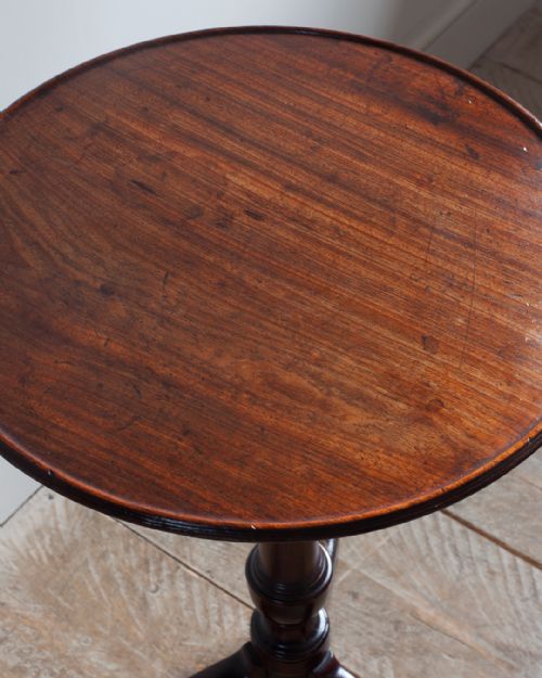GEORGIAN MAHOGANY TRIPOD TABLE - ADDITIONAL PHOTO 3