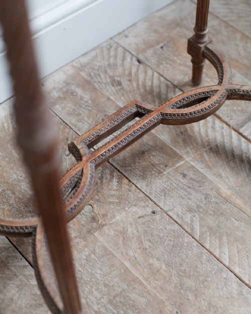 19TH CENTURY FRENCH WALNUT CONSOLE TABLE - ADDITIONAL PHOTO 3