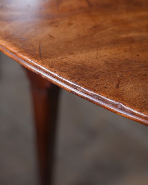 GEORGE III MAHOGANY EXTENDING DINING TABLE - ADDITIONAL PHOTO 9