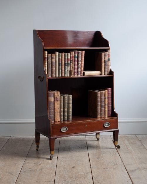 GEORGE III WATERFALL BOOKCASE - ADDITIONAL PHOTO 6