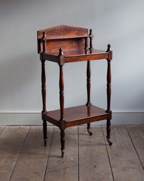 unique late regency whatnot - CATEGORY: ANTIQUE FURNITURE - DATED REGENCY