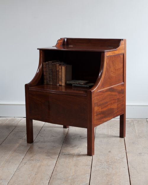 PAIR OF ANTIQUE BEDSIDE CUPBOARDS - ADDITIONAL PHOTO 10