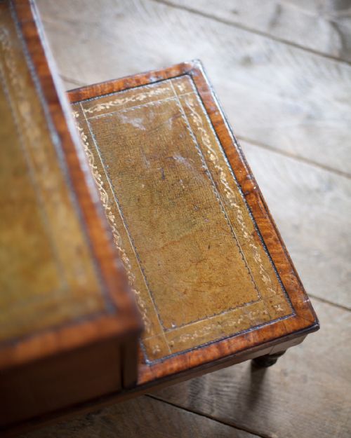 REGENCY MAHOGANY LIBRARY STEPS - ADDITIONAL PHOTO 7