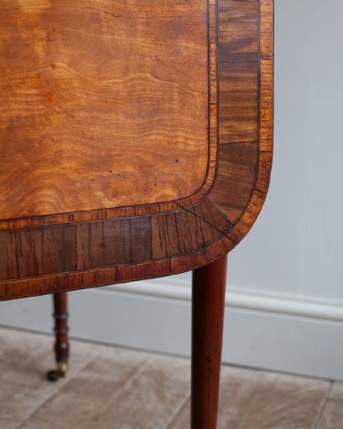 GEORGE IV SATINWOOD PEMBROKE TABLE - ADDITIONAL PHOTO 5