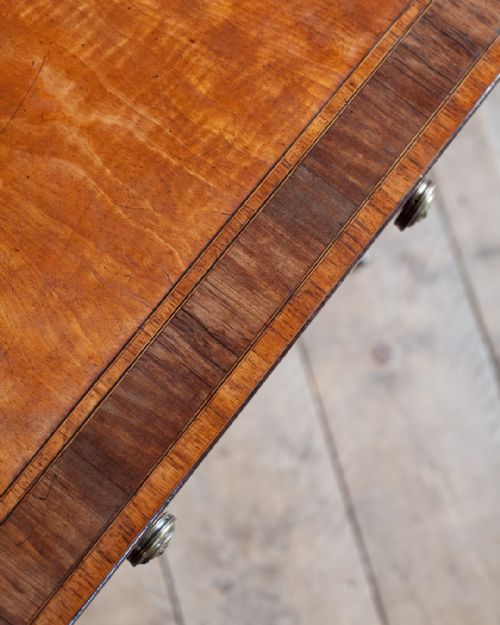 GEORGE IV SATINWOOD PEMBROKE TABLE - ADDITIONAL PHOTO 8