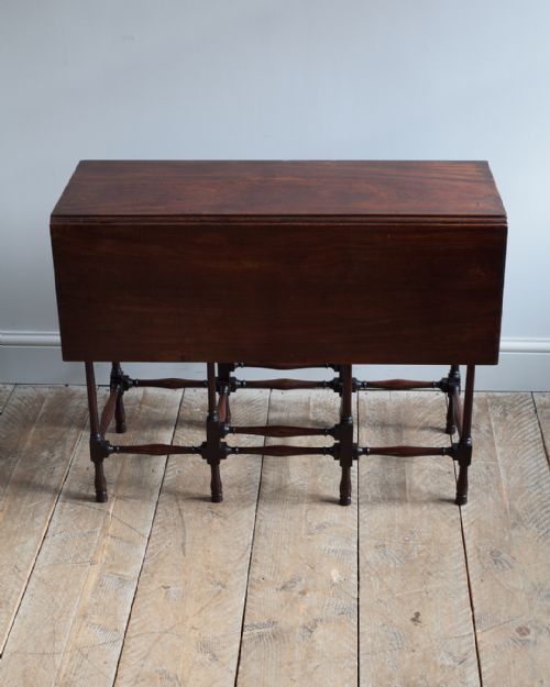 GEORGE III MAHOGANY 'SPIDER LEG' TABLE - ADDITIONAL PHOTO 2