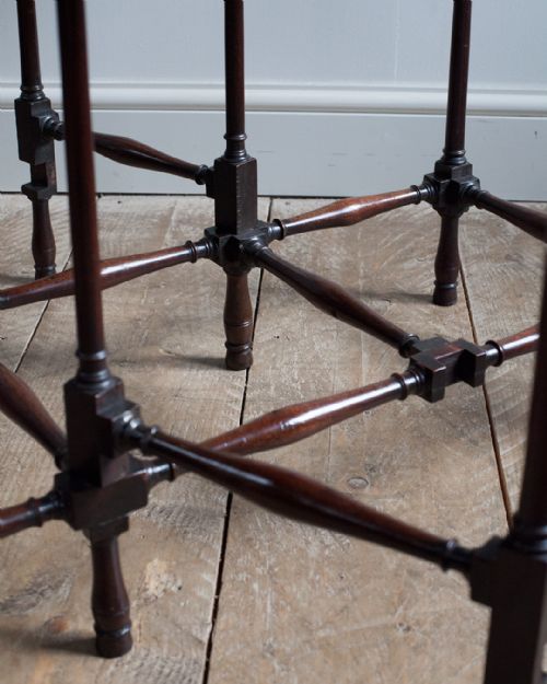 GEORGE III MAHOGANY 'SPIDER LEG' TABLE - ADDITIONAL PHOTO 5