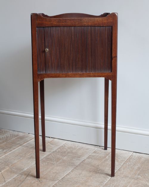 GEORGE III MAHOGANY POT CUPBOARD - ADDITIONAL PHOTO 2