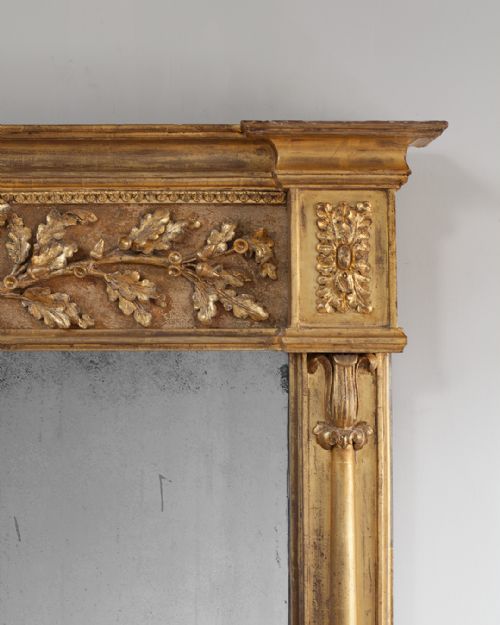 GEORGIAN GILT OVERMANTEL MIRROR - ADDITIONAL PHOTO 2
