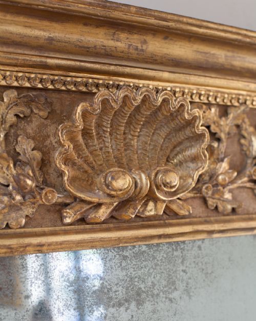 GEORGIAN GILT OVERMANTEL MIRROR - ADDITIONAL PHOTO 3