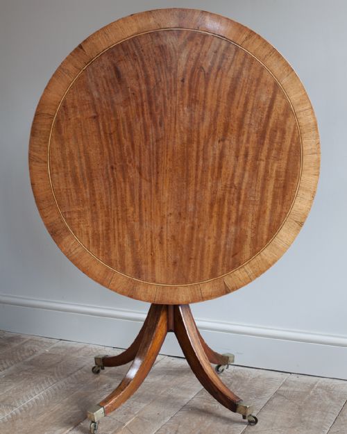 REGENCY MAHOGANY OCCASIONAL TABLE - ADDITIONAL PHOTO 2