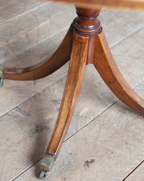 REGENCY MAHOGANY OCCASIONAL TABLE - ADDITIONAL PHOTO 8