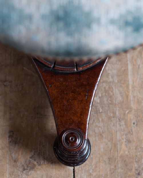 WILLIAM IV MAHOGANY PIANO STOOL - ADDITIONAL PHOTO 4