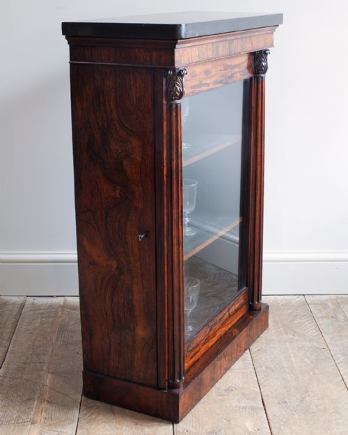 REGENCY ROSEWOOD PIER CABINET - ADDITIONAL PHOTO 3