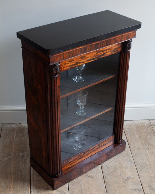 REGENCY ROSEWOOD PIER CABINET - ADDITIONAL PHOTO 5