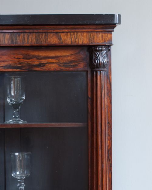 REGENCY ROSEWOOD PIER CABINET - ADDITIONAL PHOTO 8