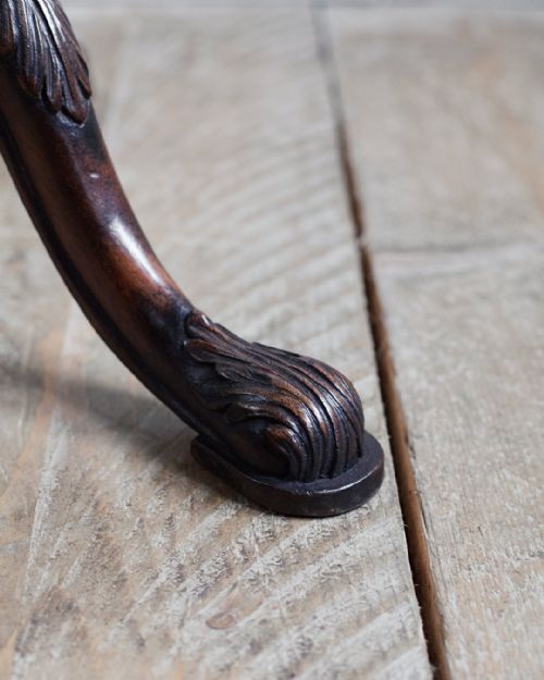FINE LATE 19TH CENTURY MAHOGANY CANDLE STAND - ADDITIONAL PHOTO 6