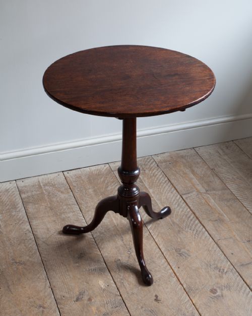 GEORGE III MAHOGANY LAMP TABLE - ADDITIONAL PHOTO 4