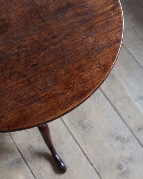GEORGE III MAHOGANY LAMP TABLE - ADDITIONAL PHOTO 6