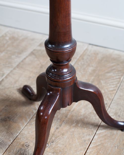GEORGE III MAHOGANY LAMP TABLE - ADDITIONAL PHOTO 7