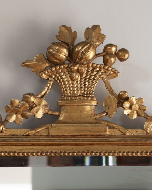 PAIR OF 19TH CENTURY CONTINENTAL GILT PIER MIRRORS - ADDITIONAL PHOTO 3
