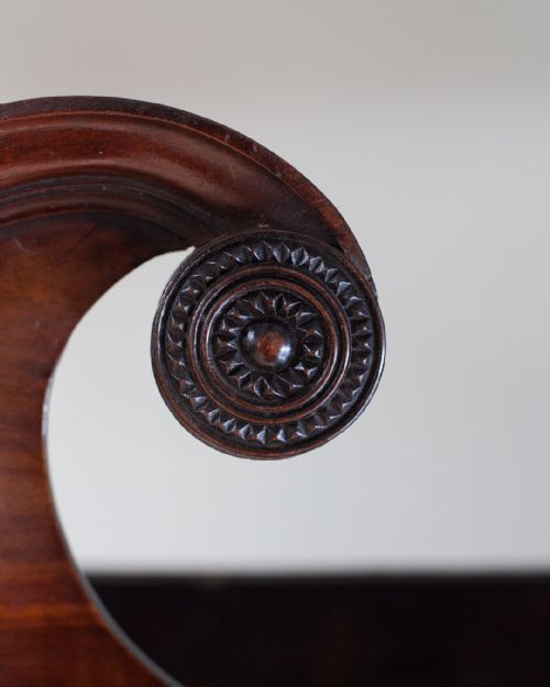 GEORGE III MAHOGANY LIBRARY BOOKCAS - ADDITIONAL PHOTO 4