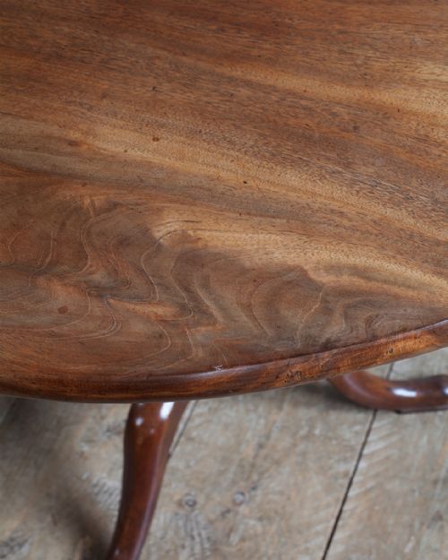 GEORGE III MAHOGANY TRIPOD TABLE - ADDITIONAL PHOTO 5