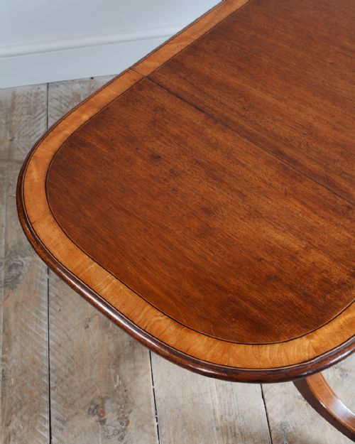 REGENCY MAHOGANY SOFA TABLE OF GOOD PROPORTIONS - ADDITIONAL PHOTO 4