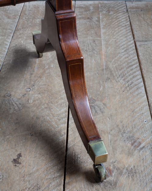 REGENCY MAHOGANY SOFA TABLE OF GOOD PROPORTIONS - ADDITIONAL PHOTO 6