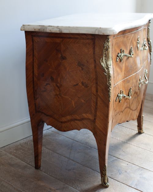 19TH CENTURY FRENCH BOMB COMMODE - ADDITIONAL PHOTO 2