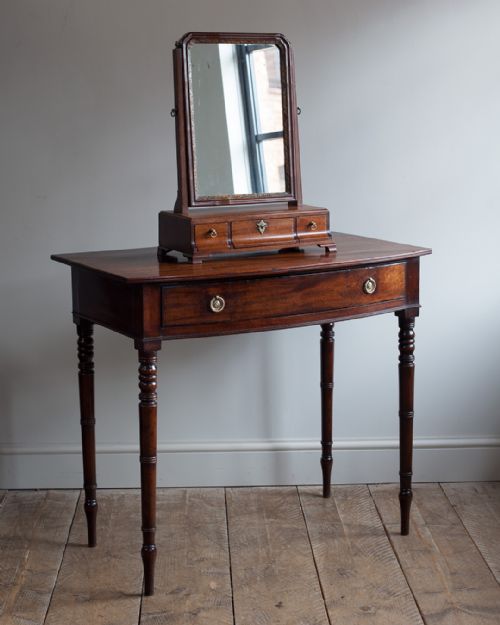 GEORGE III MAHOGANY TOILET MIRROR - ADDITIONAL PHOTO 1