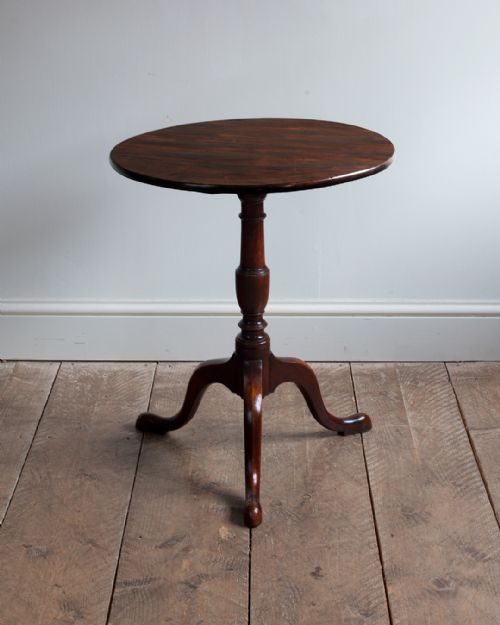 george iii mahogany tripod table - CATEGORY: ANTIQUE TABLES - DATED 18TH CENTURY