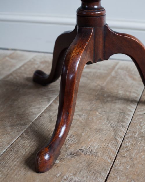GEORGE III MAHOGANY TRIPOD TABLE - ADDITIONAL PHOTO 3