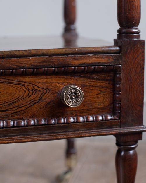 REGENCY SIMULATED ROSEWOOD WHATNOT - ADDITIONAL PHOTO 8