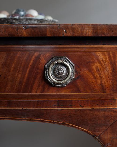 GEORGIAN MAHOGANY BOWFRONT SIDEBOARD - ADDITIONAL PHOTO 11