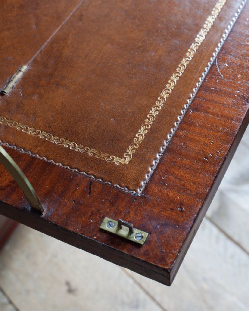 GEORGE III MAHOGANY SECRETAIRE BOOKCASE - ADDITIONAL PHOTO 7