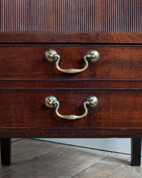 GEORGE III MAHOGANY TRAY TOP COMMODE - ADDITIONAL PHOTO 6