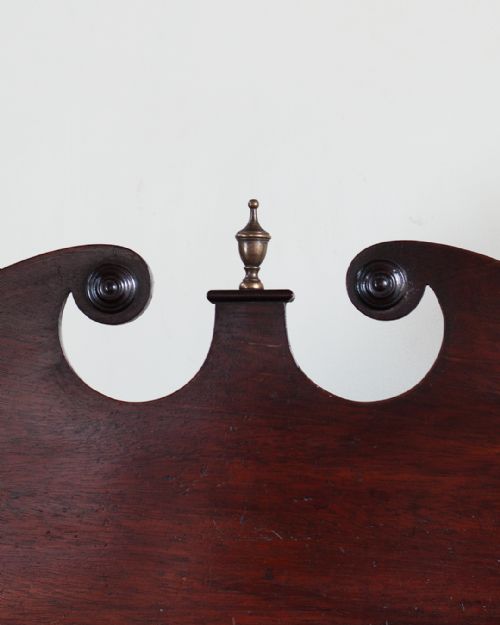 GEORGE III MAHOGANY SIDE CABINET - ADDITIONAL PHOTO 4