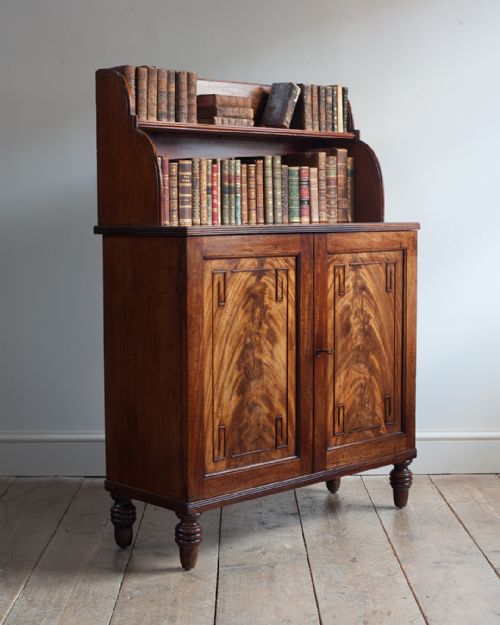 REGENCY MAHOGANY SIDE CABINET - ADDITIONAL PHOTO 1