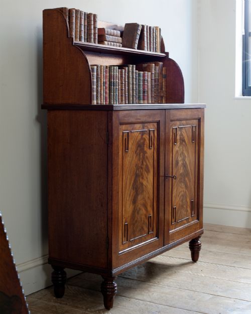 REGENCY MAHOGANY SIDE CABINET - ADDITIONAL PHOTO 7