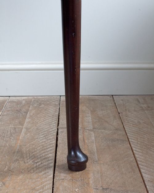 GEORGIAN MAHOGANY DROP LEAF OVAL DINING TABLE - ADDITIONAL PHOTO 3