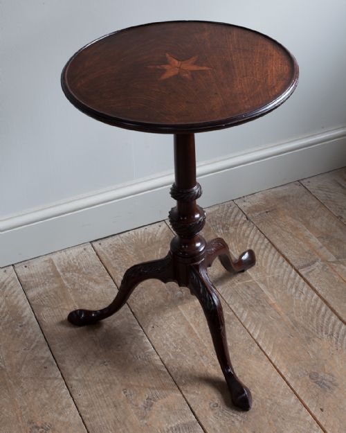 GEORGE III MAHOGANY TRIPOD TABLE - ADDITIONAL PHOTO 2