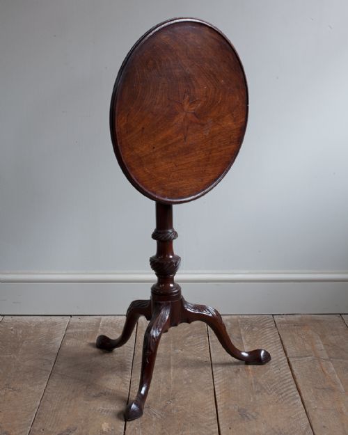 GEORGE III MAHOGANY TRIPOD TABLE - ADDITIONAL PHOTO 3