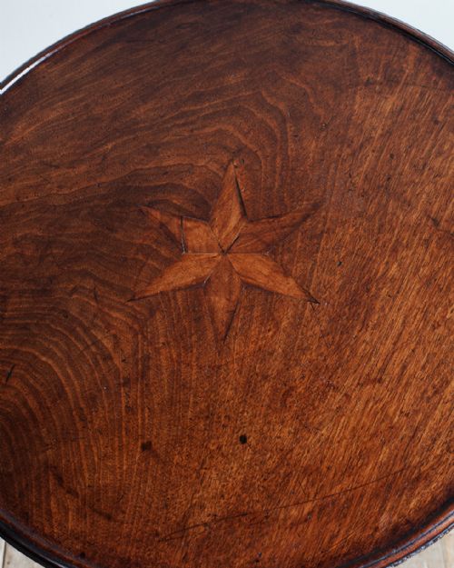 GEORGE III MAHOGANY TRIPOD TABLE - ADDITIONAL PHOTO 5